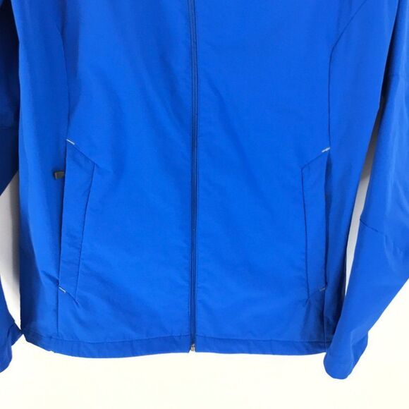 Sherpa Adventure Gear Full Zip Jacket Men's Medium Blue Pockets Mock Neck Winter - Picture 6 of 14